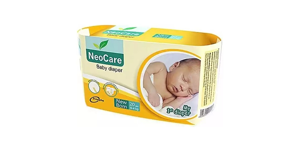 NeoCare NB Baby Diaper Nb (0-4 Kg) 20pcs